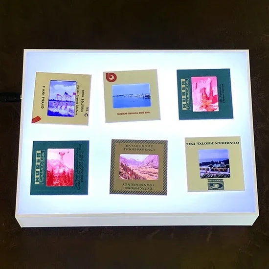 LED-Lichtkasten für Fotobetrachter, US-Stecker