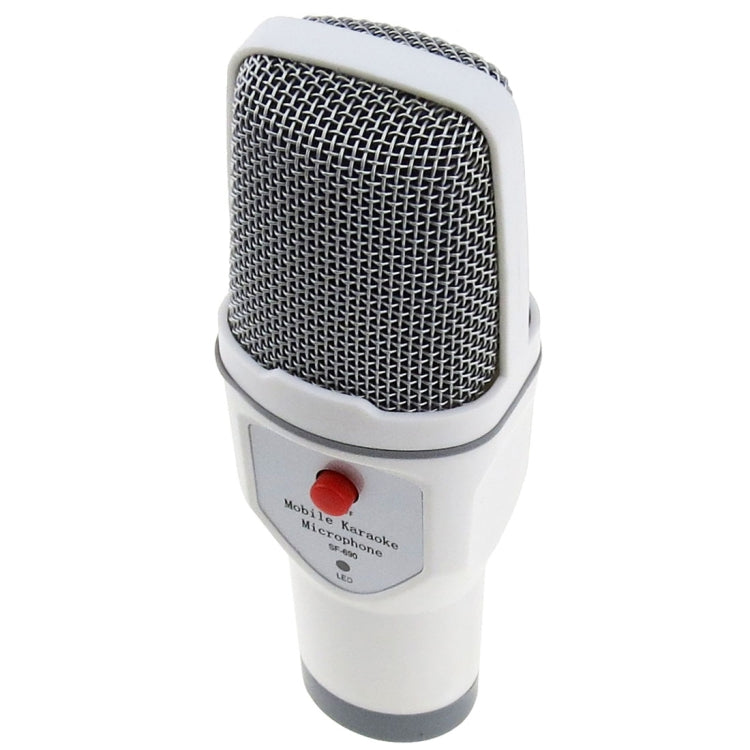 SF-690 Mobiltelefon Karaoke Aufnahme Kondensatormikrofon, Professionelles Karaoke Live-Chat Kondensatormikrofon