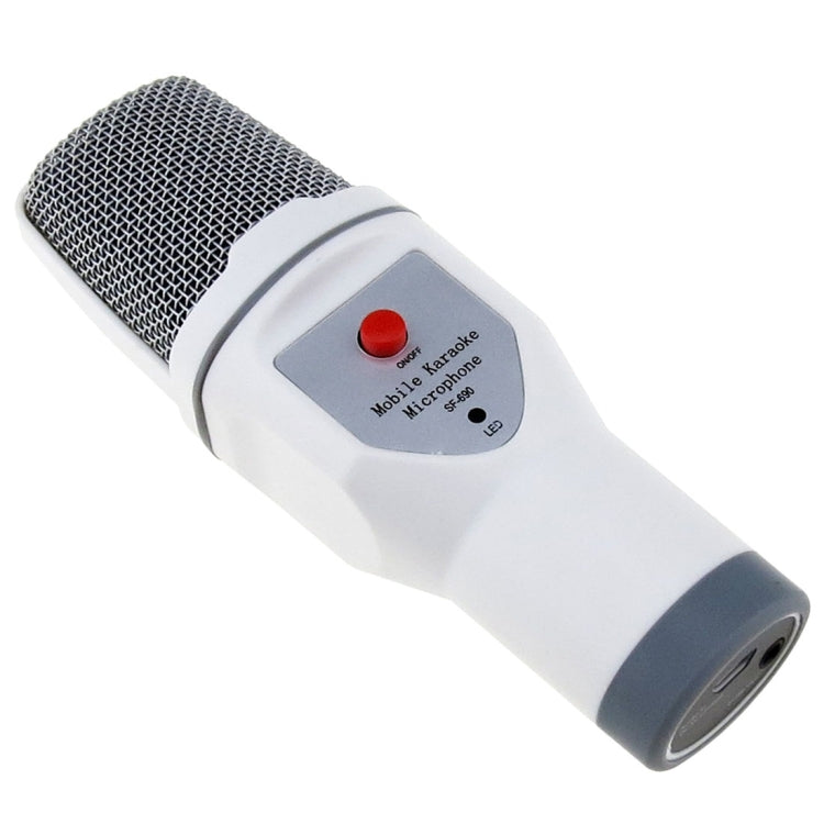 SF-690 Mobiltelefon Karaoke Aufnahme Kondensatormikrofon, Professionelles Karaoke Live-Chat Kondensatormikrofon