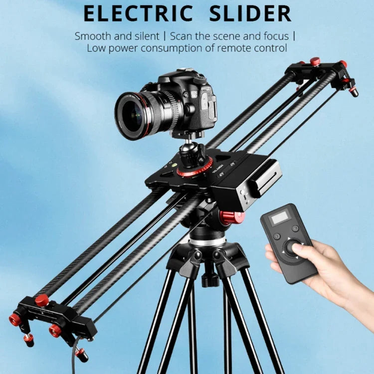 YELANGU L80TC 80cm Electrical Slide Rail Track with 2.4GHz Remote Control for SLR Cameras / Video Cameras, L80TC 80cm