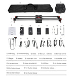 YELANGU L80TC 80cm Electrical Slide Rail Track with 2.4GHz Remote Control for SLR Cameras / Video Cameras, L80TC 80cm