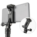 Selfie-Sticks Monopods Halter Telefonklemme für iPhone, Samsung, HTC, Sony, LG und andere Smartphones, Klemmbereich: 6-9cm, Telefonklemme