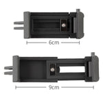 Selfie-Sticks Monopods Halter Telefonklemme für iPhone, Samsung, HTC, Sony, LG und andere Smartphones, Klemmbereich: 6-9cm, Telefonklemme