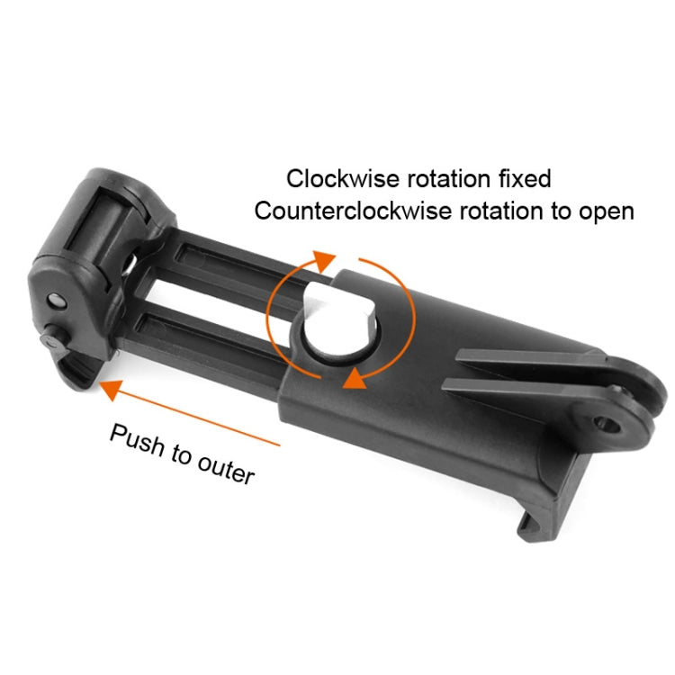 Selfie-Sticks Monopods Halter Telefonklemme für iPhone, Samsung, HTC, Sony, LG und andere Smartphones, Klemmbereich: 6-9cm, Telefonklemme