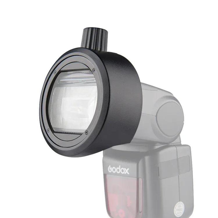 Godox S-R1 Blitzgerät-Adapter in runder Form für Godox TT685 / V860II / V350 / TT600, S-R1