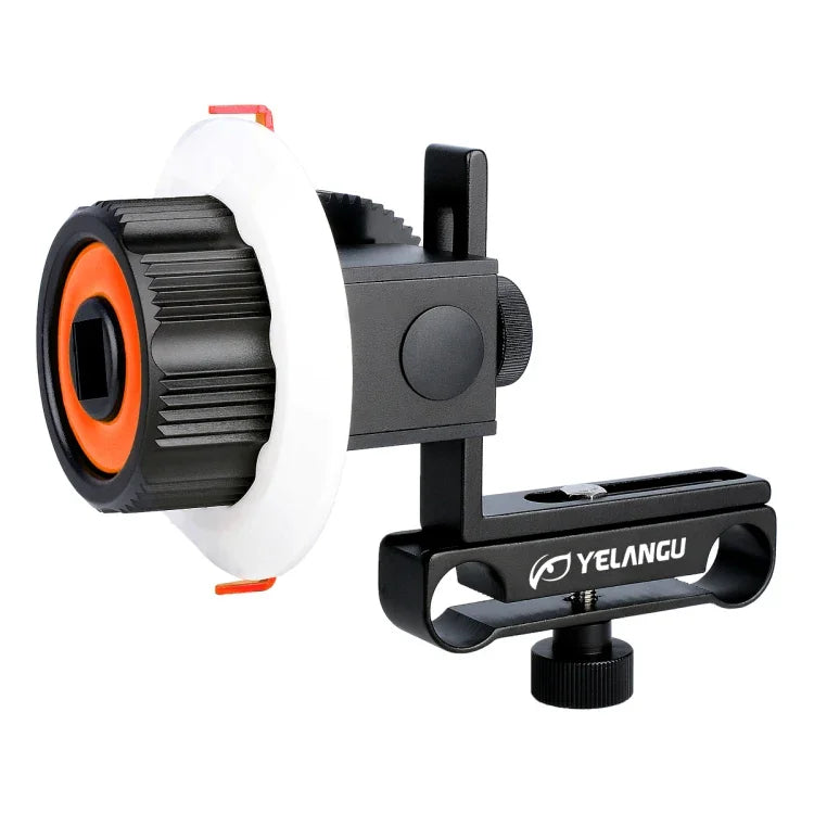 YELANGU F0 Kamera-Follow-Focus mit Zahnriemen für Canon / Nikon / Videokameras / DSLR-Kameras, F0 (Orange), F0 (Blau), F0 (Rot)