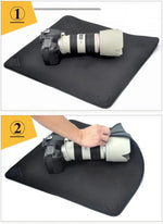 Stoßfeste Neopren-Schutzhülle für Canon-, Nikon- und Sony-Kameraobjektive, Größe: 25 x 25 cm