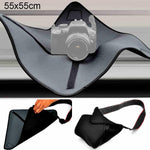 Stoßfeste Neopren-Schutzhülle für Canon-, Nikon- und Sony-Kameraobjektive, Größe: 55 x 55 cm