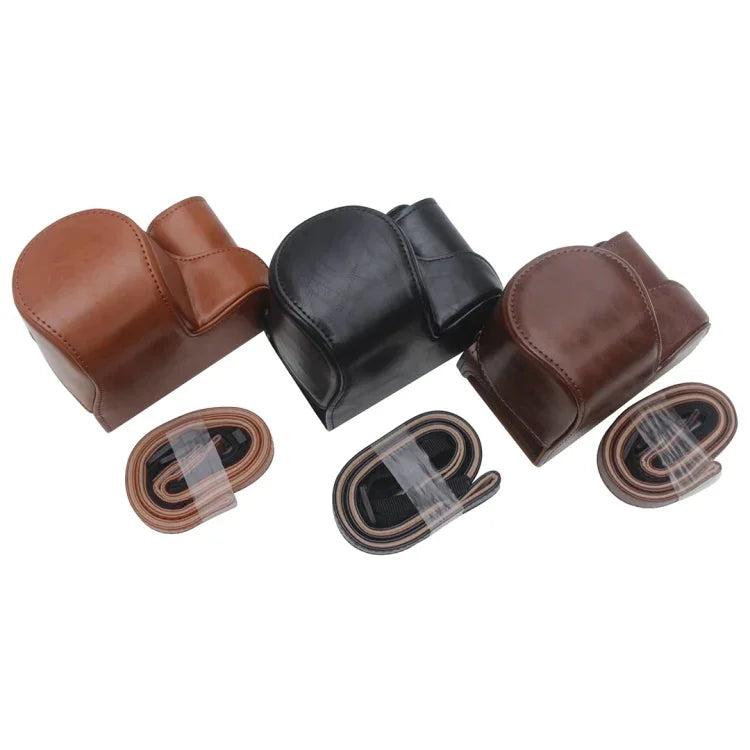 Ganzkörper-Kameratasche aus PU-Leder für Sony ZV-E10, für Sony ZV-E10