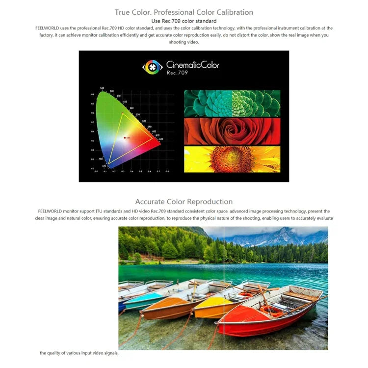 FEELWORLD LUT5 5,5 Zoll Ultraheller 3000-Nit-Touchscreen-Feldmonitor für DSLR-Kameras, LUT5