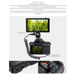 FEELWORLD LUT5 5,5 Zoll Ultraheller 3000-Nit-Touchscreen-Feldmonitor für DSLR-Kameras, LUT5