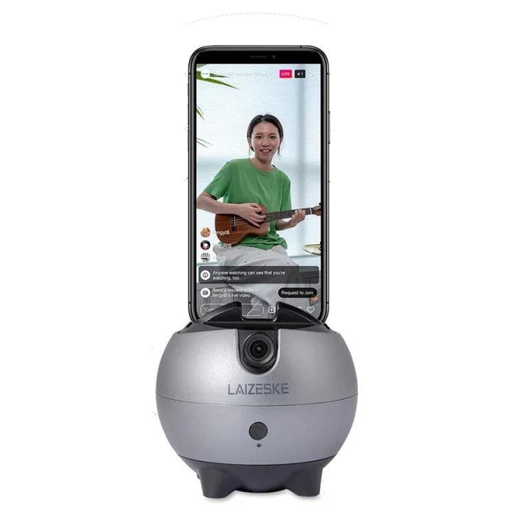 LAIZESKE LA8 Intelligenter Roboter-Kameramann 360-Grad-Auto-Tracking-Telefonhalter, LA8