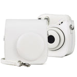 Retro-Kameratasche aus PU-Leder mit Tragegurt für FUJIFILM instax mini 7+