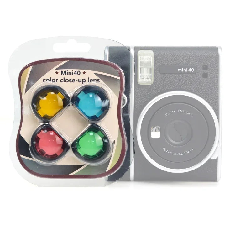 4-in-1-Vierfarben-Kamerafilter für Fujifilm Instax mini 40