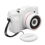 1,3 Megapixel Interpolation Klappbildschirm Wechselobjektiv Digitalkamera, 2,4 Zoll LCD, Full HD 720P Aufnahme, Infrarotobjektiv, EIS, Schwarz, Weiß