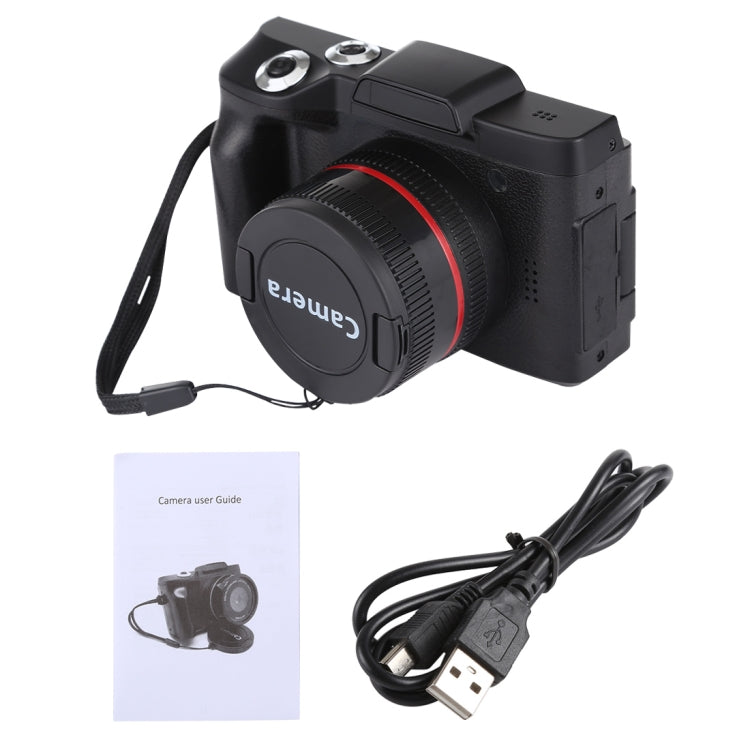1,3 Megapixel Interpolation Klappbildschirm Wechselobjektiv Digitalkamera, 2,4 Zoll LCD, Full HD 720P Aufnahme, Infrarotobjektiv, EIS, Schwarz, Weiß