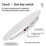 Elektrischer Drehteller für Präsentationsständer, 60 cm Durchmesser, Tragkraft: 100 kg, Netzanschluss, EU-Stecker, 60 cm, EU-Stecker