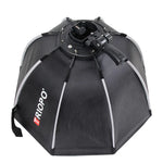 TRIOPO KS2-55 55cm Fast Loading Speedlite Flash Octagon Parabolic Softbox Diffuser, KS2-55