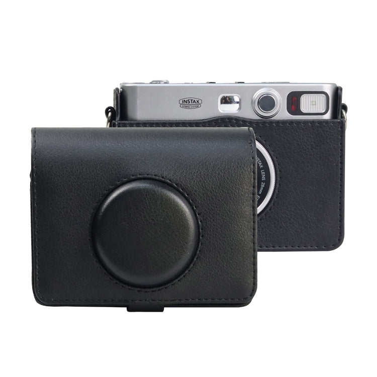 Retro-Kameratasche aus PU-Leder mit Tragegurt für FUJIFILM instax mini Evo, passend für FUJIFILM instax mini Evo Retro