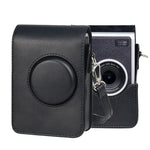 Vertikale Ganzkörper-Kameratasche aus PU-Leder mit Tragegurt für FUJIFILM instax mini Evo, passend für FUJIFILM instax mini Evo Vertikal
