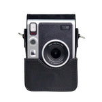 Vertikale Ganzkörper-Kameratasche aus PU-Leder mit Tragegurt für FUJIFILM instax mini Evo, passend für FUJIFILM instax mini Evo Vertikal