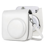 Vollfarbige Leder-Kameratasche mit Tragegurt für FUJIFILM Instax mini 11
