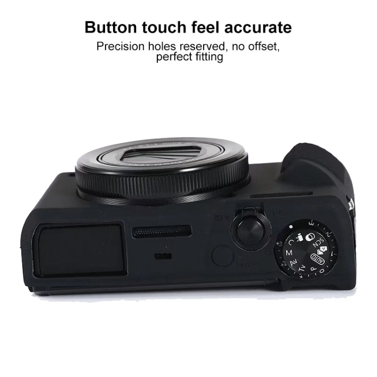 Weiche Silikon-Schutzhülle für Canon PowerShot G7 X Mark III / G7X III / G7X3