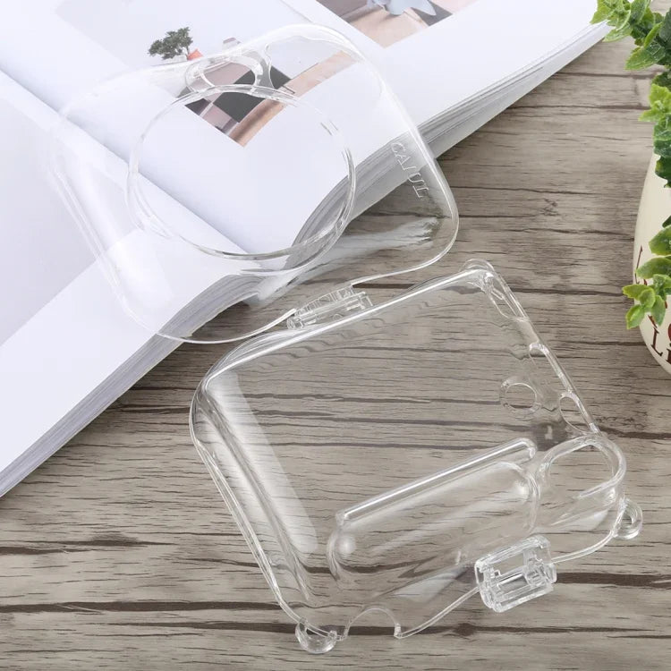 Schutzhülle aus Kristallglas mit Tragegurt für FUJIFILM instax mini 25, für FUJIFILM instax mini 25