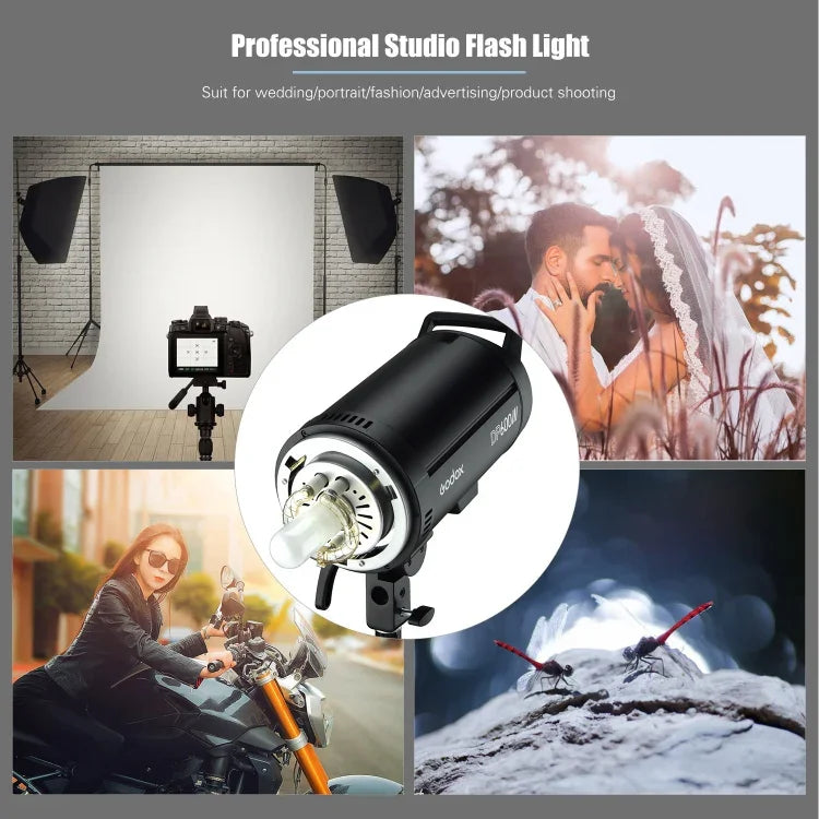 Godox DP600III Studio Flash Light 600Ws Bowens Mount Studio Speedlight, DP600III