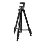 130cm 4-teiliges Klappstativ aus Aluminiumlegierung mit dreidimensionalem Kopf, L-3130 Silber, L-3130 Schwarz, L-3130 Champagner Gold