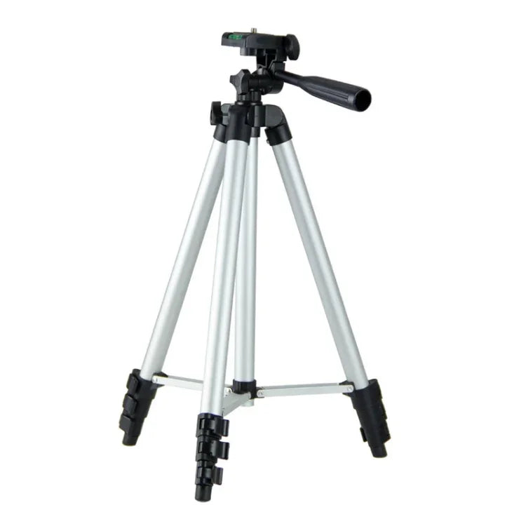 130cm 4-teiliges Klappstativ aus Aluminiumlegierung mit dreidimensionalem Kopf, L-3130 Silber, L-3130 Schwarz, L-3130 Champagner Gold