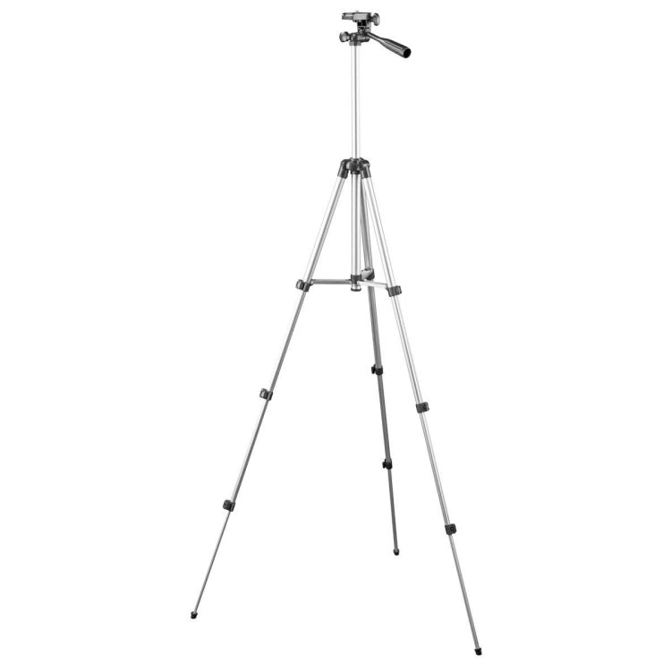 130cm 4-teiliges Klappstativ aus Aluminiumlegierung mit dreidimensionalem Kopf, L-3130 Silber, L-3130 Schwarz, L-3130 Champagner Gold