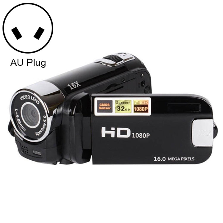 16X Digitalzoom HD 16-Millionen-Pixel Heimreise DV-Kamera, AU-Stecker, AU-Stecker