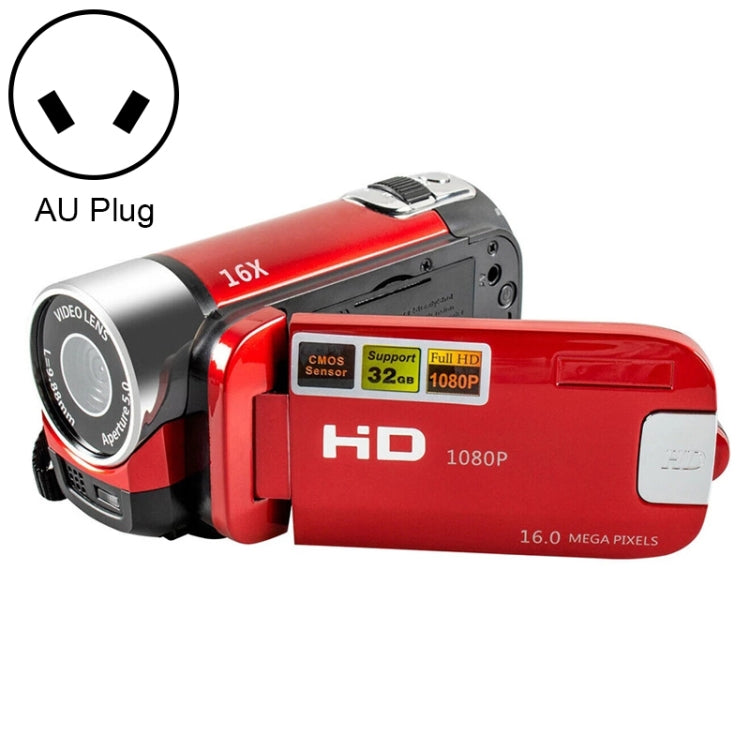 16X Digitalzoom HD 16-Millionen-Pixel Heimreise DV-Kamera, AU-Stecker, AU-Stecker