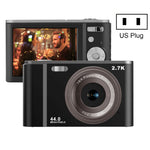 DC302 2,88 Zoll 44MP 16X Zoom 2,7K Full HD Digitalkamera Kinder-Kartenkamera, US-Stecker, DC302, US-Stecker