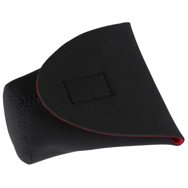 Objektivtasche aus dickem, stoßfestem Neopren für Spiegelreflexkameras, mit Klebeverschluss, Durchmesser: 60 mm, Höhe: 80 mm