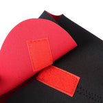 Objektivtasche aus dickem, stoßfestem Neopren für Spiegelreflexkameras, mit Klebeverschluss, Durchmesser: 60 mm, Höhe: 80 mm