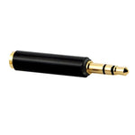 5 Stück 3,5-mm-Audio-4-polige Buchse auf 3-poligen Stecker Mikrofonadapter, 4-polig auf 3-poliger Adapter