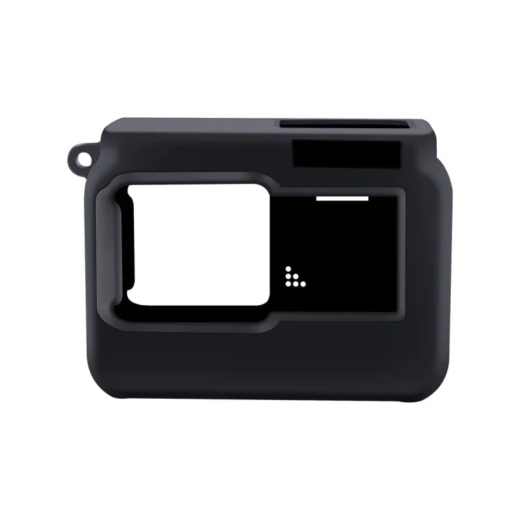 Schutzhülle aus Silikon mit Objektivdeckel für die Insta360 One R Panoramakamera (inkl. Rahmen), Panoramahülle + Objektivdeckel