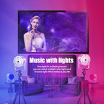 LUXCEO Mood2 RGB Atmosphären-Tischleuchte mit Fernbedienung