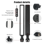 LUXCeO WS66 USB LED-Live-Videoleuchte 2500K-9000K Zweifarbige Laptop-Konferenzleuchte, WS66
