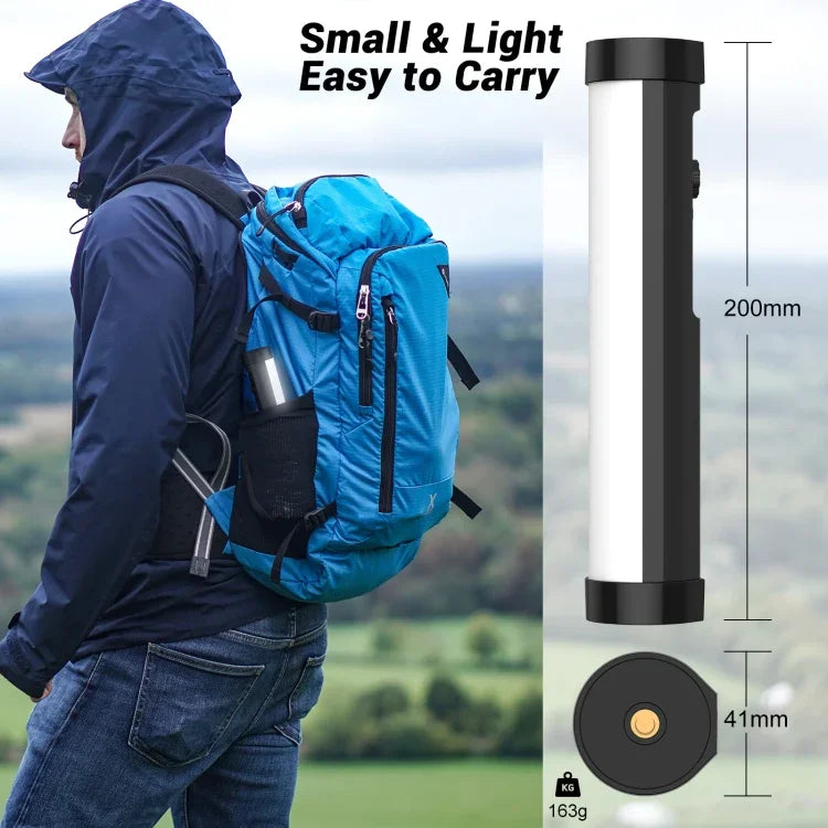LUXCeO P100 RGB Photo Video Light Stick Handheld Fill Light with Remote Control & Grid Softbox, P100+Grid Softbox