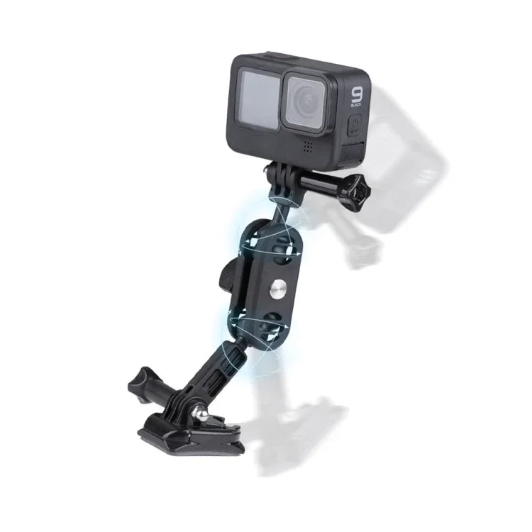 360°-Drehgelenk-Magic-Arm-Motorradhelm-Halterungsadapter