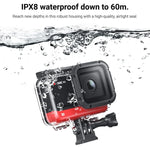 Wasserdichtes Kameragehäuse bis 60 m Tiefe für Insta360 One RS 4K