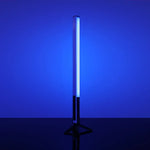 LUXCeO Mood1 50cm RGB Farbige Atmosphären-Rhythmus-LED-Stableuchte für Video und Fotos mit Stativ, 50cm mit Stativ
