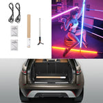 LUXCeO Mood1 50cm RGB Farbige Atmosphären-Rhythmus-LED-Stableuchte für Video und Fotos mit Stativ, 50cm mit Stativ