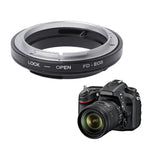 FD-EOS-Objektivanschluss-Adapterring für Canon FD-Objektive auf EOS EF-Objektive, FD-EOS
