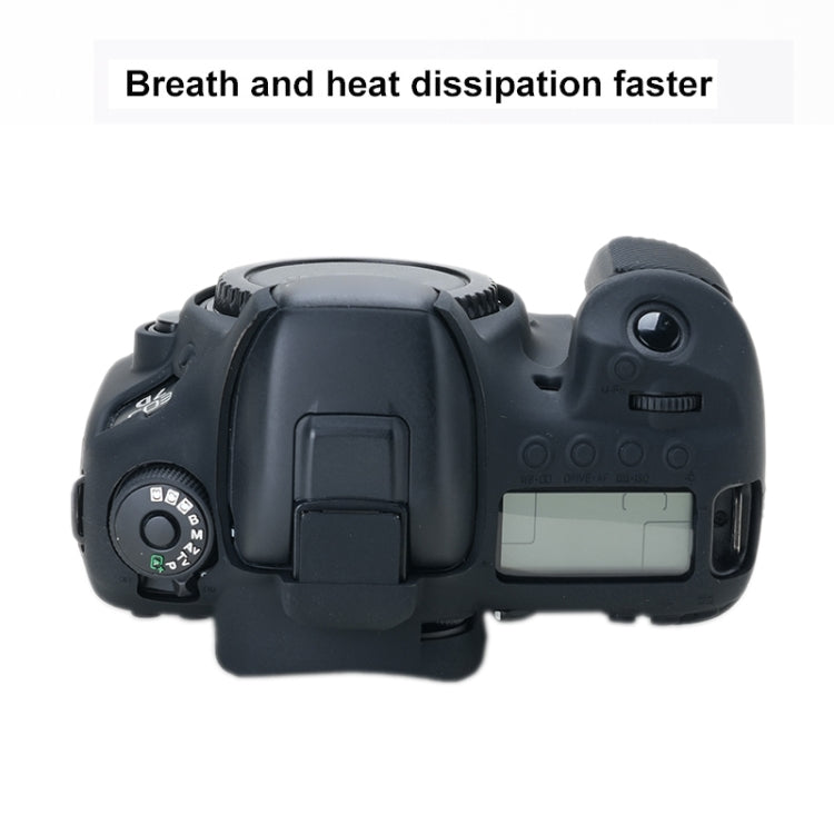 Schutzhülle aus weichem Silikon für Canon EOS 7D Mark II