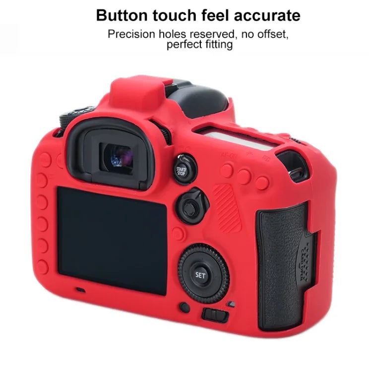 For Canon EOS 7D Mark II Soft Silicone Protective Case, For Canon EOS 7D Mark II