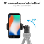BEXIN K18A Mini-Panorama-Kugelkopf aus Metall mit 360°-Drehung, K18A